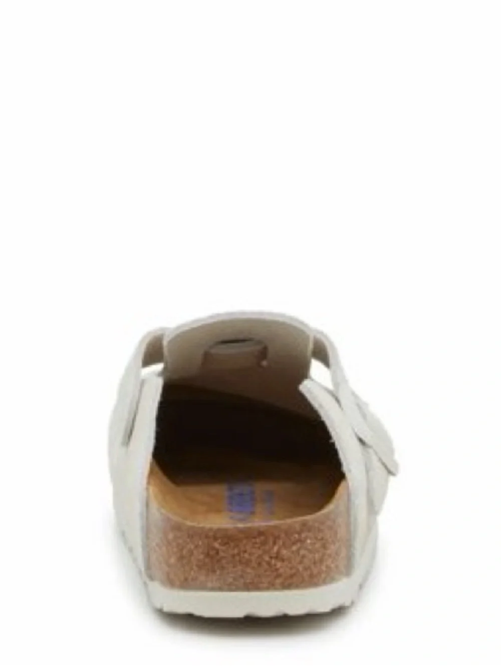 Birkenstock Boston Clog   Suede Clog in Off-White
